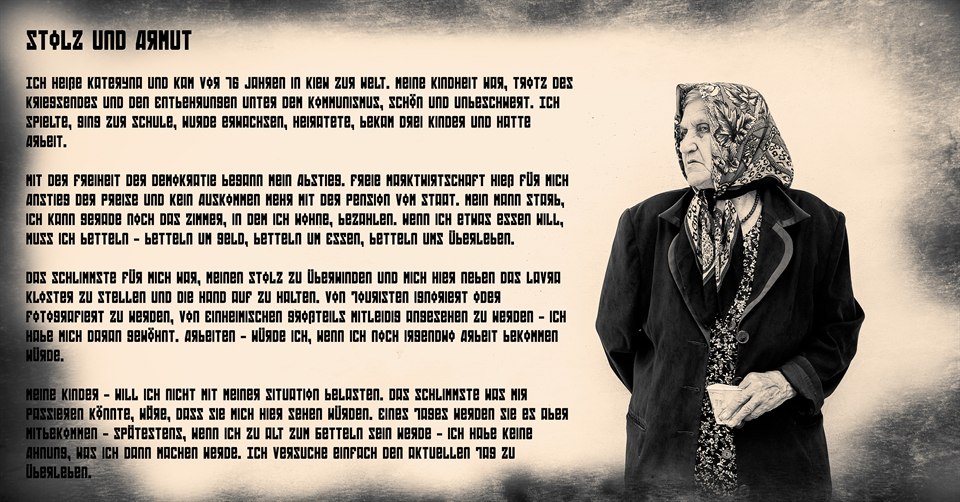 Stolz und Armut